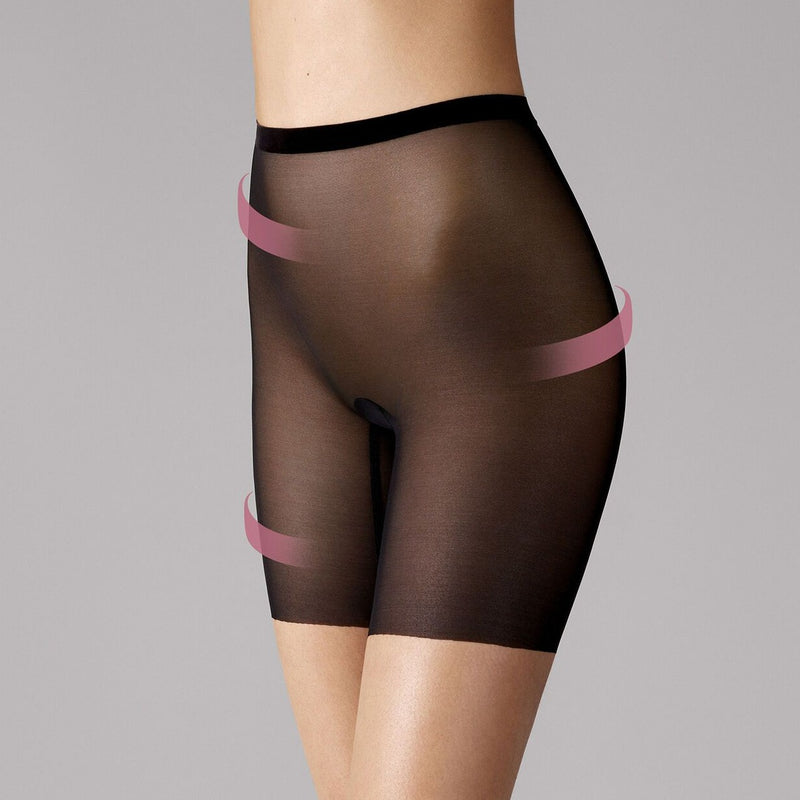  Wolford Tulle Control Shorts For Women Black : Clothing, Shoes  & Jewelry